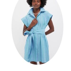 Tuckernuck Blue Striped Dress